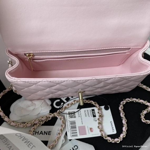 Hyper Peter WITH FLAP CHANEL TOP HANDLE-20*12*6cm BAG 0816